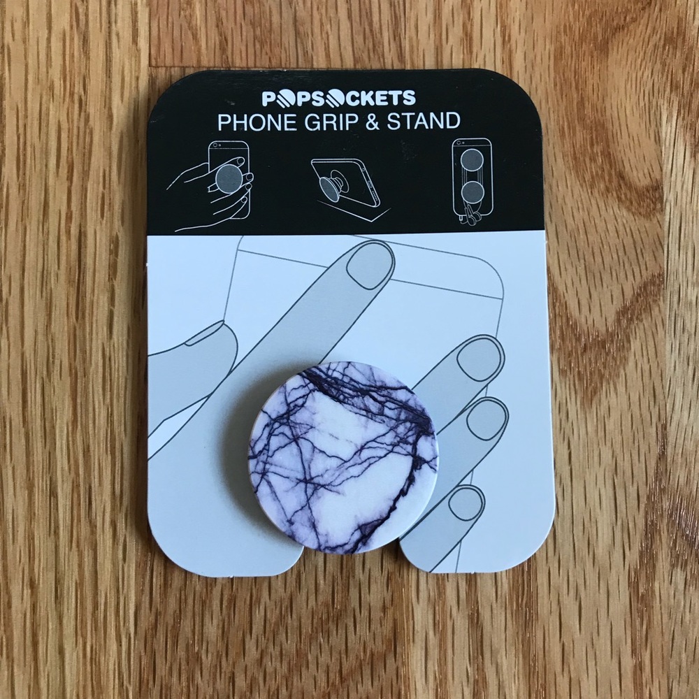Brand New Marble Pop Socket